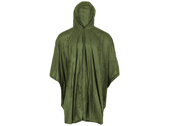 PONCHO IN PVC OD GREEN HIGHLANDER