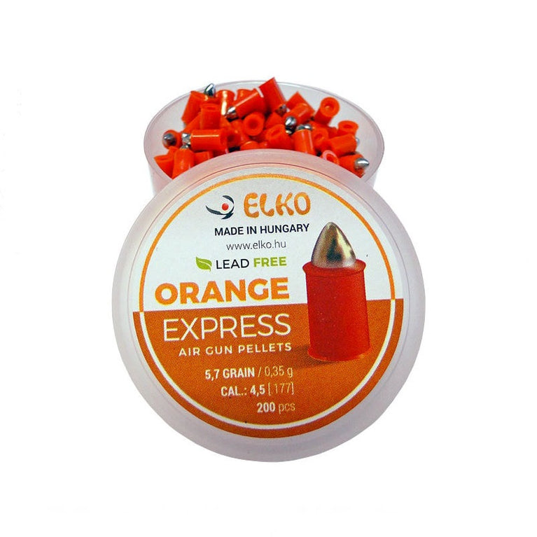 PIOMBINI ORANGE EXPRESS LEAD FREE CAL.4,5 0,35g 200 PEZZI ELKO