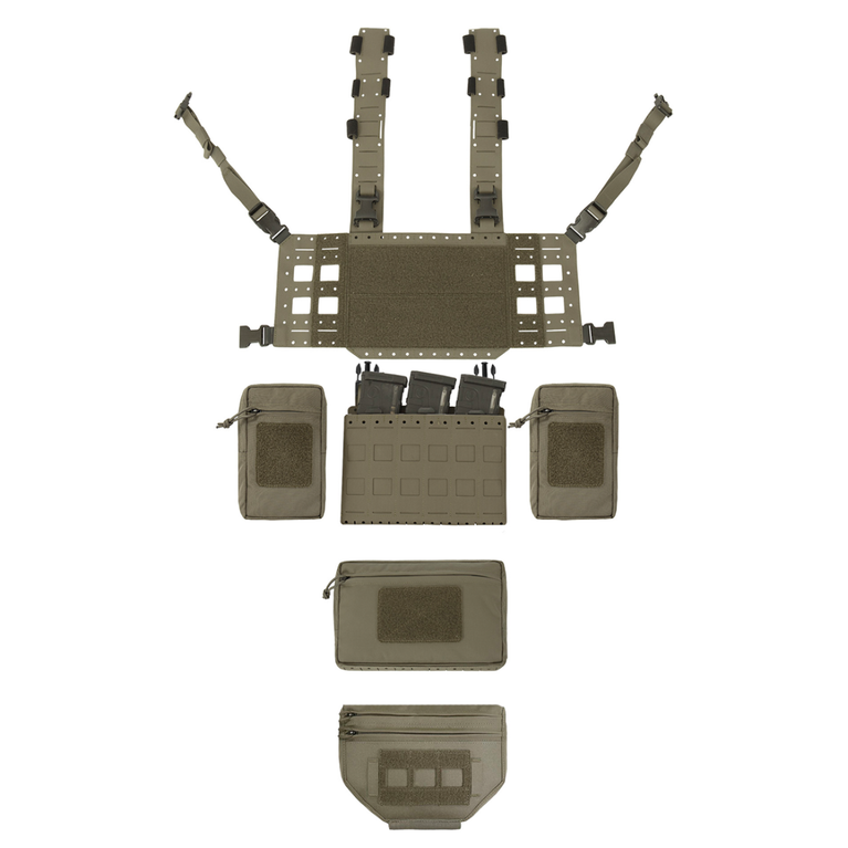 CHEST RIG MCR MK1 TYPE 2 COMPLETAMENTE ACCESSORIATO WARRIOR