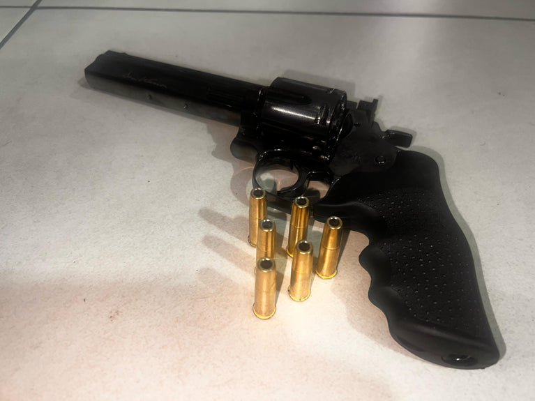 REVOLVER A CO2 715 6" <7,5J CAL.4,5 HEAVY DARK DAN WESSON