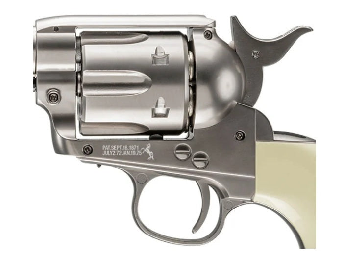 REVOLVER COLT SAA 45 NIKEL CAL. 4,5 <7.5J BB STEEL UMAREX