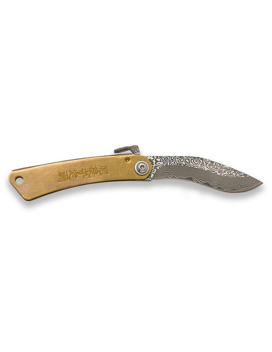 COLTELLO HIGONOKAMI CON LAMA KUKRI IN DAMASCO JOKER