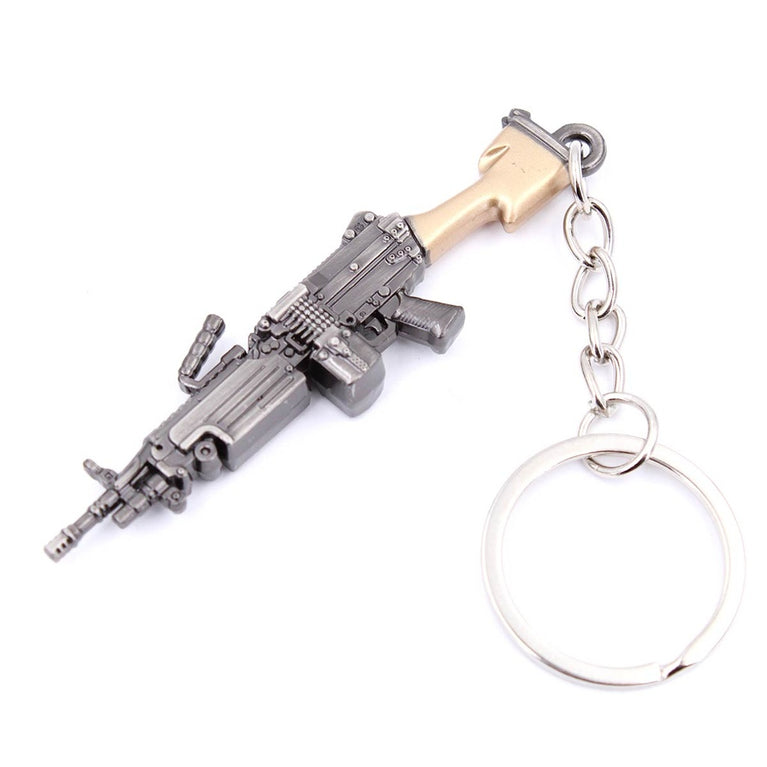PORTACHIAVI A FORMA DI MITRAGLIATRICE M249 DA 7 CM BLOOD HERITAGE