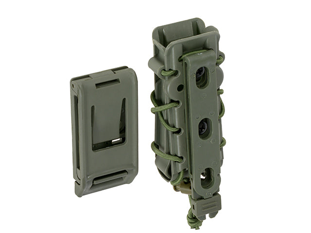 TASCA UNIVERSALE PORTA CARICATORE PER PISTOLA IN POLIMERO VERDE