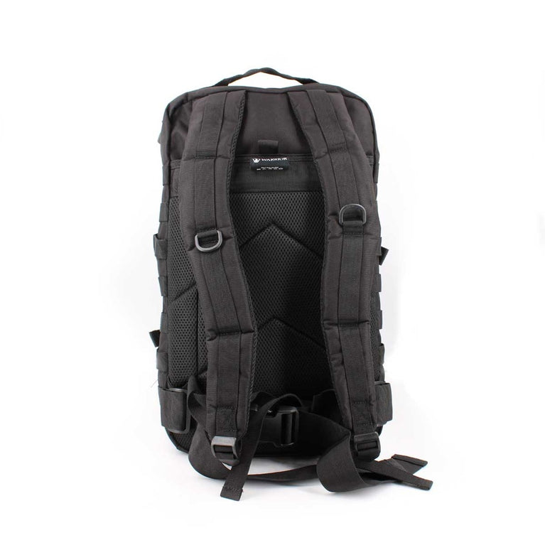 ZAINO TATTICO CON ATTACCHI MOLLE DA 36 L. NERO IMMORTAL WARRIOR