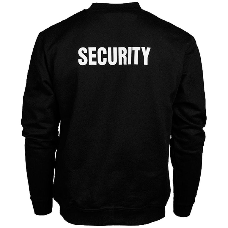 FELPA SECURITY GIROCOLLO NERA  MILTEC