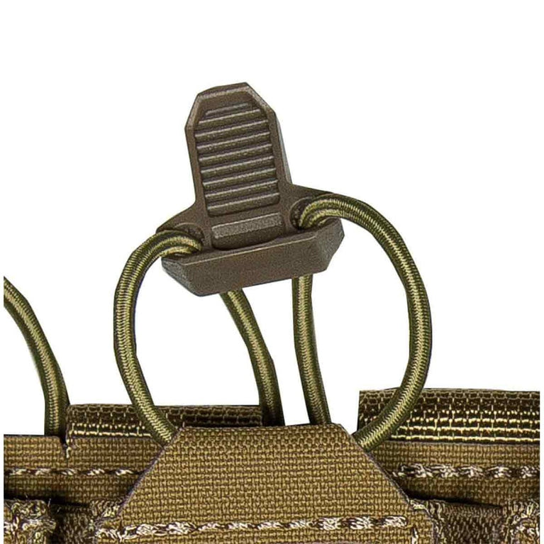 TASCA TRIPLA PORTA CARICATORI STILE MP5/MP7 COYOTE BROWN CORSO