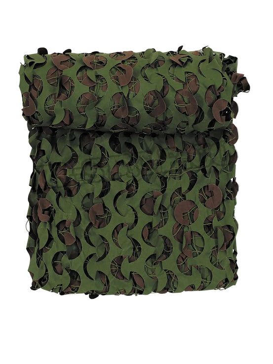 RETE MIMETICA VERDE/MARRONE CON EFFETTO RITARDANTE MIL-STYLE