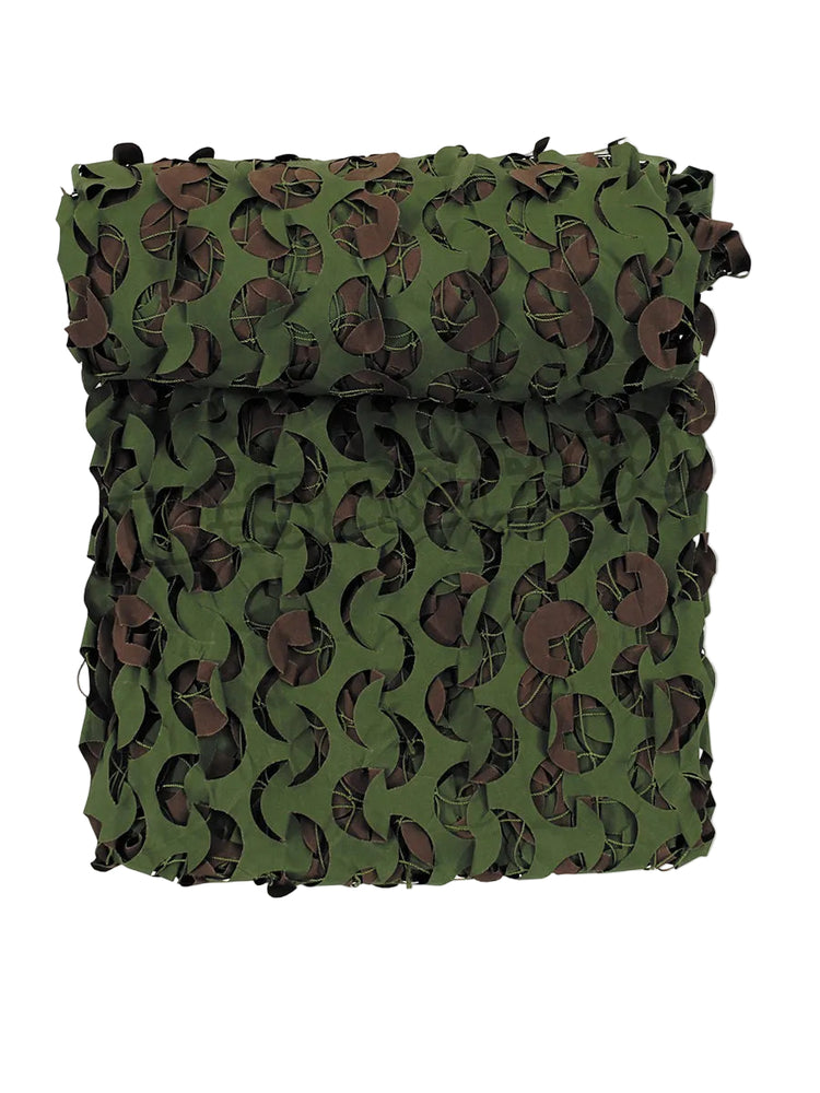 RETE MIMETICA VERDE/MARRONE CON EFFETTO RITARDANTE MIL-STYLE