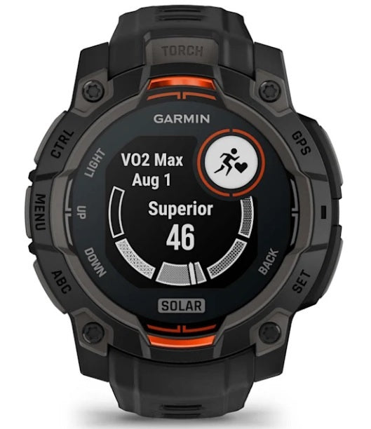 SMARTWATCH INSTINCT 3 45mm CON RICARICA SOLARE GARMIN