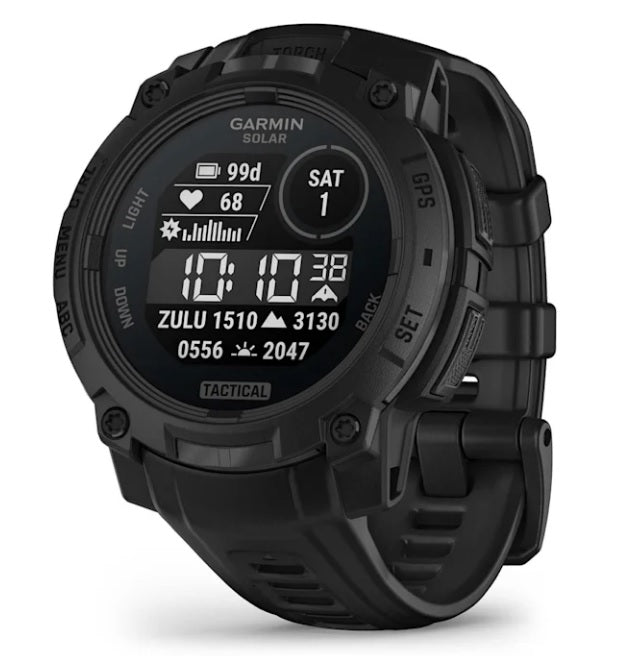 SMARTWATCH INSTINCT 3 45mm SOLAR TACTICAL EDITION GARMIN