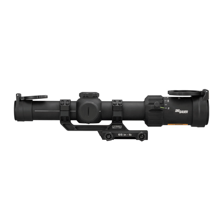 OTTICA TANGO MSR 1-6X24 FFP BDC-6 NERA SIG SAUER