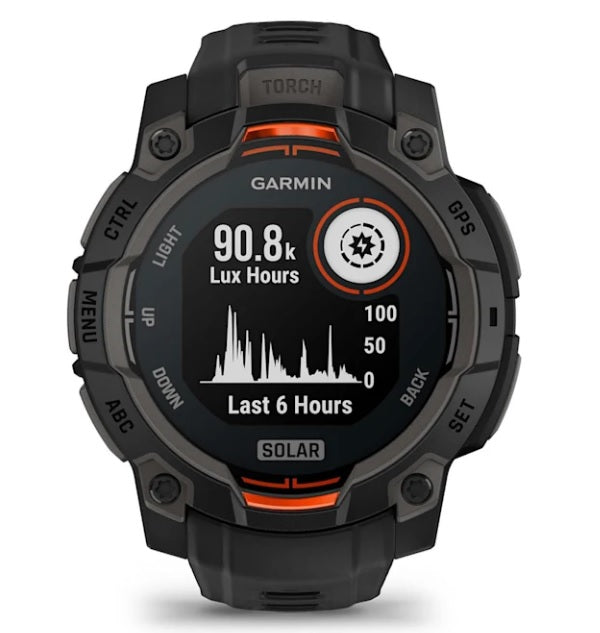 SMARTWATCH INSTINCT 3 45mm CON RICARICA SOLARE GARMIN