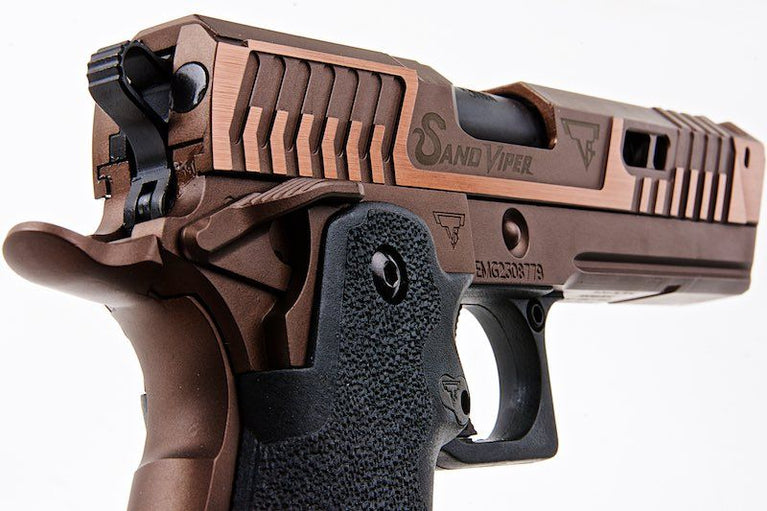 PISTOLA A GAS O CO2 SV0100 2011 SAND VIPER FULL METAL GBB TARAN TACTICAL