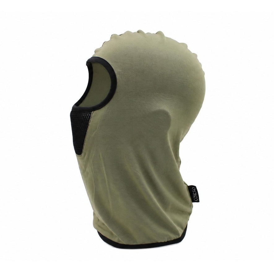 PASSAMONTAGNA CON RETE TRASPIRANTE MK4 VERDE CORSO