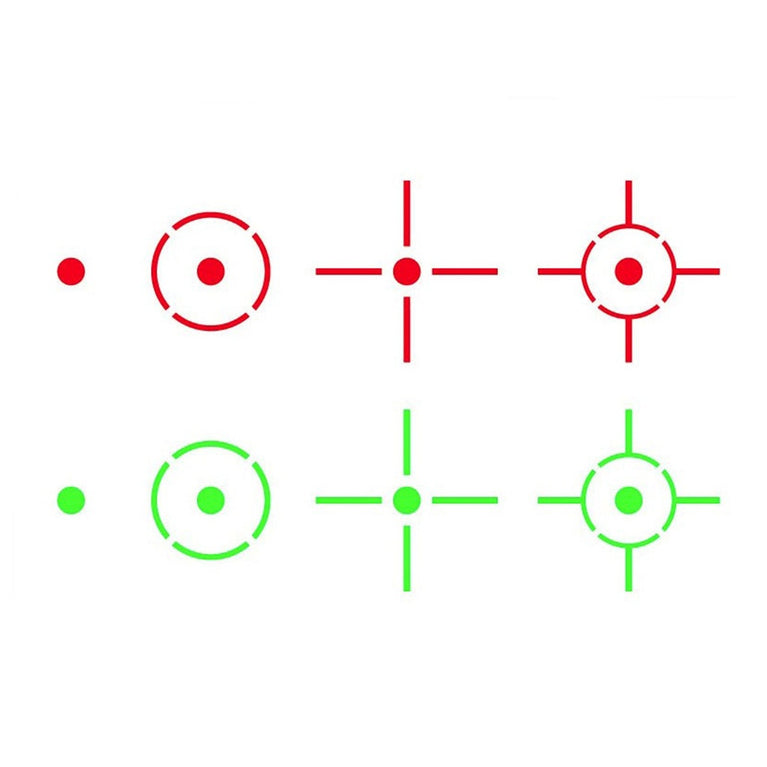 MIRINO RED DOT ARGON AS101 NERO ARSENIC