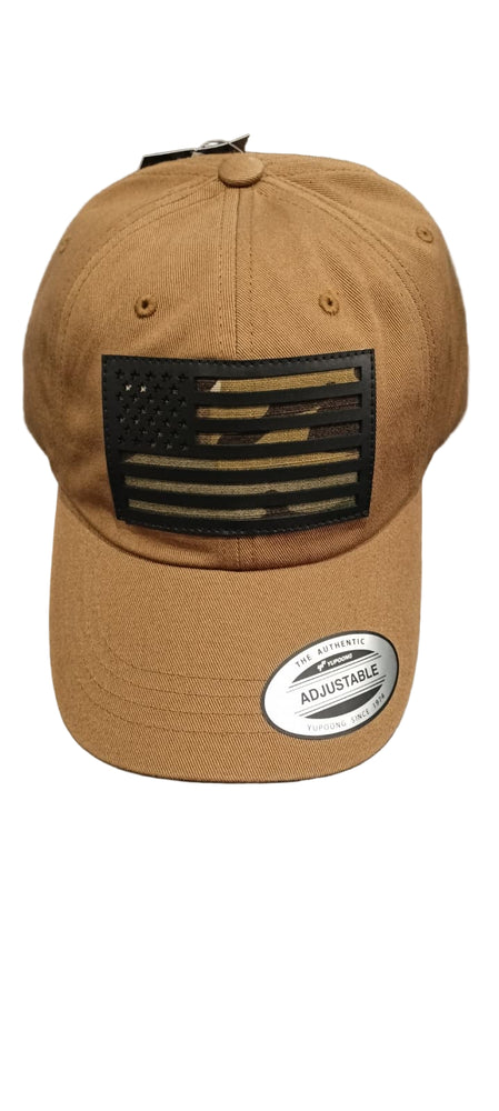 BASEBALL CAP CON BANDIERA AMERICANA FLEXFIT Nero/multicam THE CLASSICS