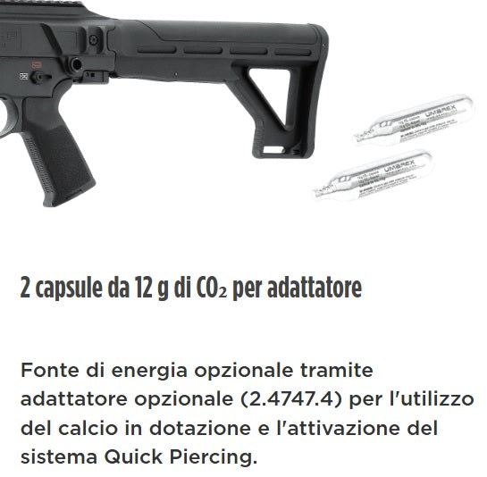 FUCILE A CO2 TC 68 T4E A PALLETTONI CALIBRO .68 <7,5J UMAREX