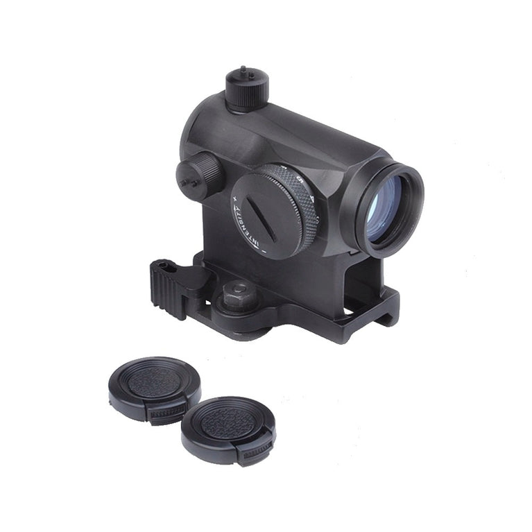 MICRO RED DOT CON ATTACCO QD CON RIALZO NERO AIM-O