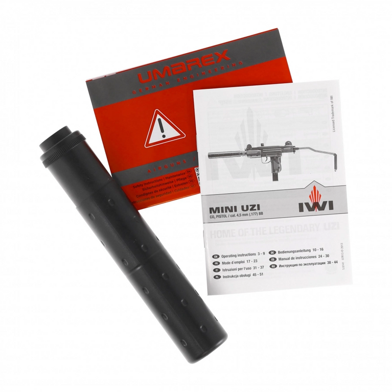 Carabina UZI CO2 A BIGLIE IN ACCIAIO CAL. 4,5 <7,5J Umarex