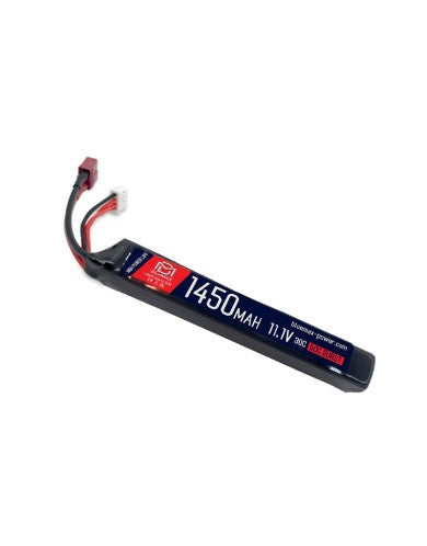 BATTERIA LIPO CONNETTORE DEANS 11,1V 1450MAH 30C STICK BLUEMAX POWER