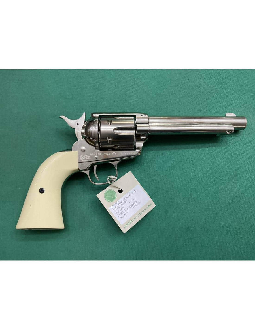 REVOLVER COLT SAA 45 NIKEL CAL. 4,5 <7.5J BB STEEL UMAREX