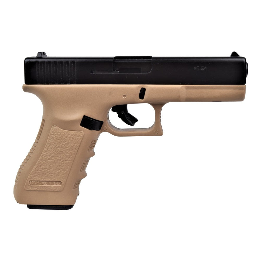 PISTOLA A SALVE GAP CALIBRO 8mm NERA/TAN BRUNI GUNS