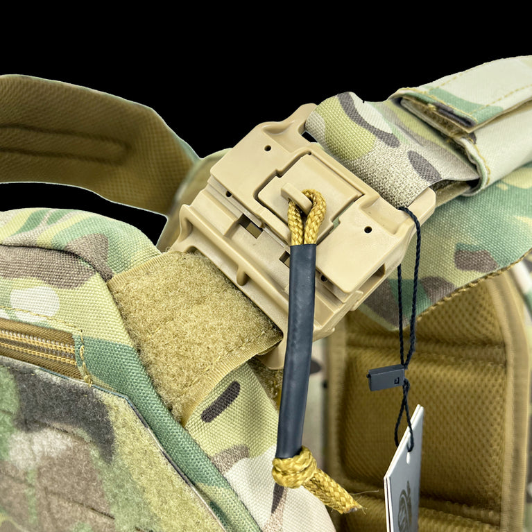 TATTICO PLATE CARRIER MQR COYOTE BROWN CONQUER