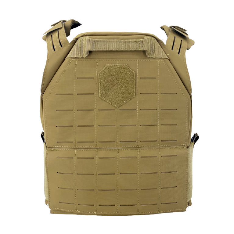 TATTICO PLATE CARRIER MQR COYOTE BROWN CONQUER