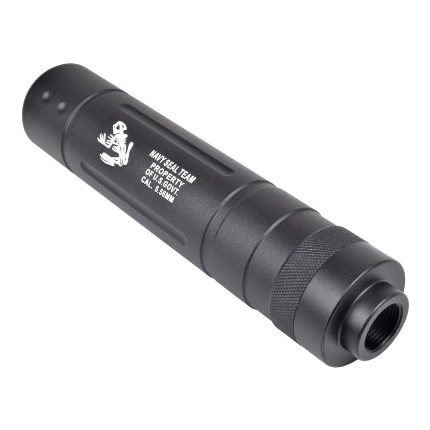 SILENZIATORE 145MM X 30MM CON LOGO NAVY SEAL