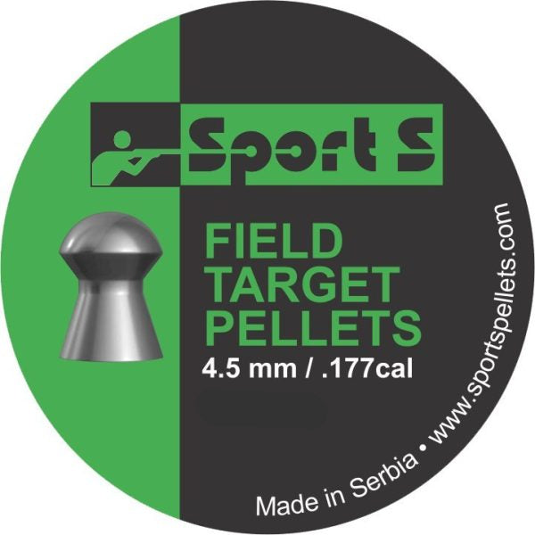 PIOMBINI FIELD TARGET CALIBRO 4,5mm/.177 A TESTA STONDATA SPORT S 500PCS