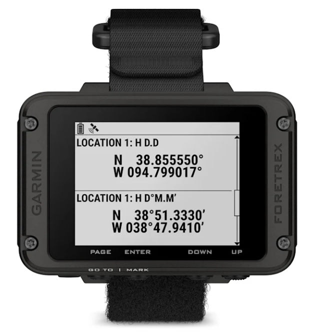 RICEVITORE GPS TATTICO DA POLSO FORETREX 801 GARMIN