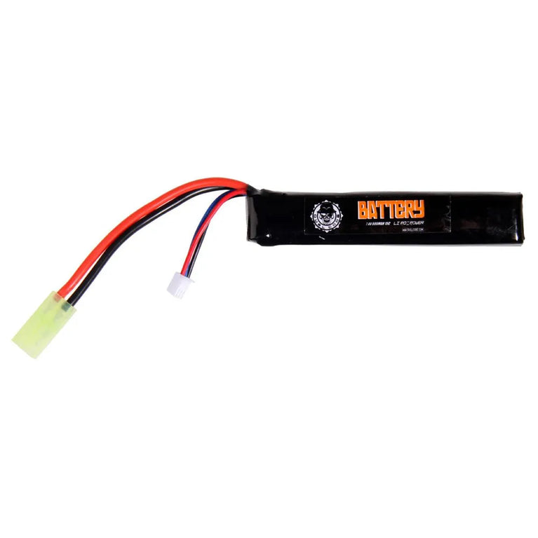 BATTERIA LI-PO 7.4V 800mAh 15C STICK CON ATTACCO TAMIYA DUEL CODE
