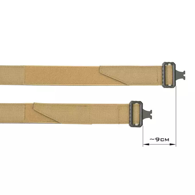 Cintura rigida Combat  L con fibbia QD - NERA 8FIELDS