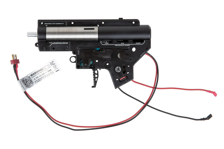 FUCILE SOFTAIR ELETTRICO RRA SA-P17 PRIME LIGHT OPS STOCK ASTER II ETU NERO/GRIGIO SPECNA ARMS