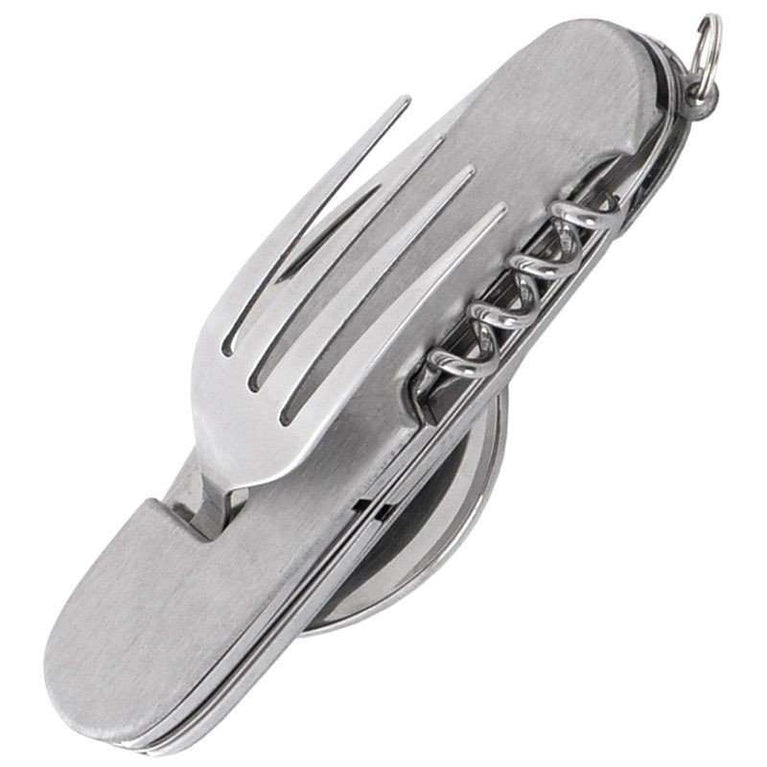 COLTELLO MULTIUSO 6 IN 1 CON POSATE MILTEC