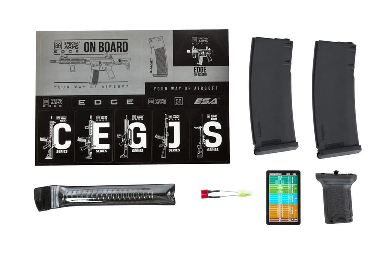 FUCILE SOFTAIR SA-E25-L EDGE LIGHT OPS STOCK HAL ETU NERO SPECNA ARMS