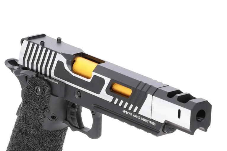 PISTOLA SOFTAIR A GAS/CO2 SA-VGP20 SERIE VAPOR NERA/ARGENTATA/DORATA SPECNA ARMS