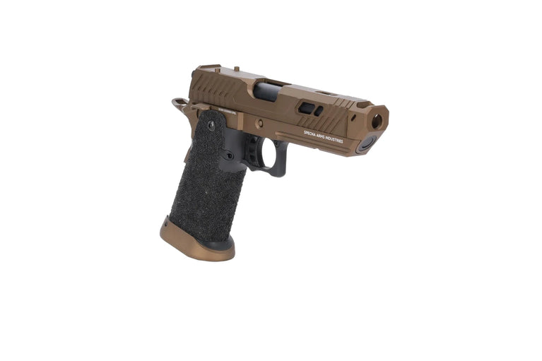 PISTOLA SOFTAIR A GAS/CO2 SA-VGP21 SERIE VAPOR NERA/MARRONE SPECNA ARMS