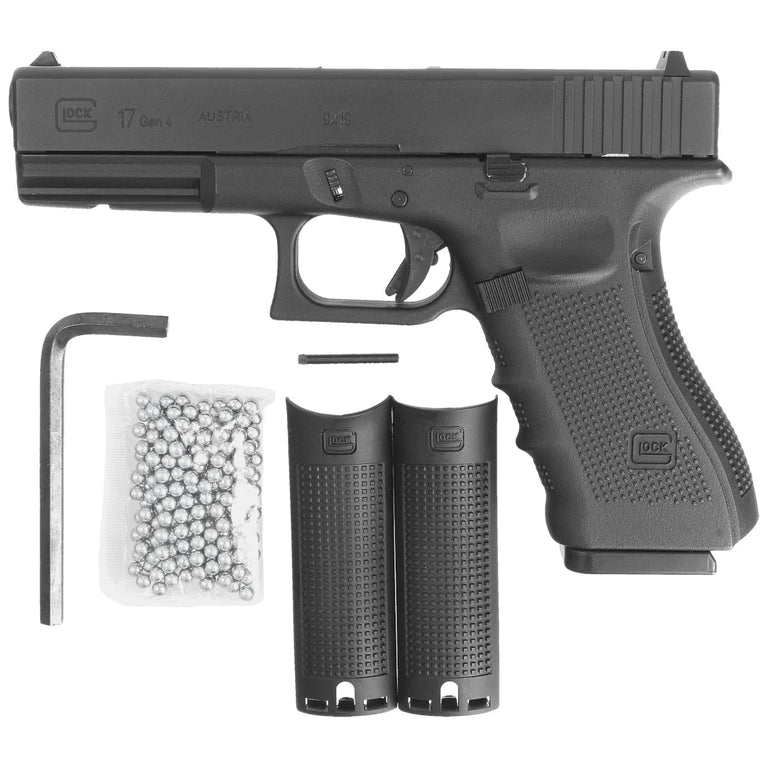 PISTOLA A CO2 GLOCK 17 GEN 4 BLOWBACK A BIGLIE CAL. 4,5 mm <7,5J UMAREX