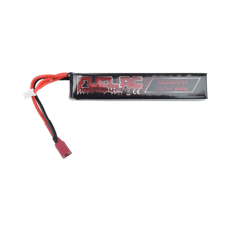 BATTERIA LI-PO 11.1V X 1300MAH 20C STICK CONNETTORE DEANS FUEL RC