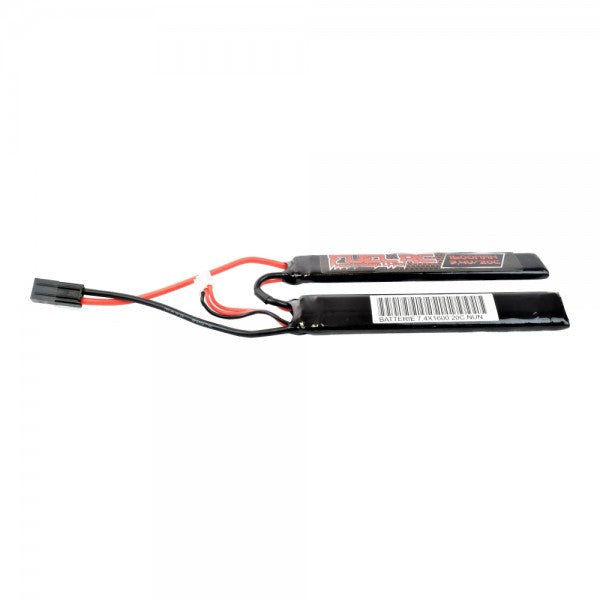 BATTERIA A DOPPIO ELEMENTO Li-Po 7,4V 1600 Mah 20C NUNCHUCK SLIM FUEL RC
