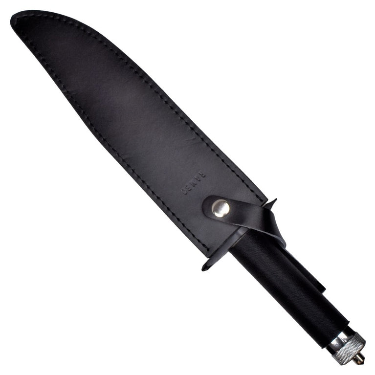 COLTELLO DA CACCIA RAMBO I CON KIT SURVIVOR NEL MANICO