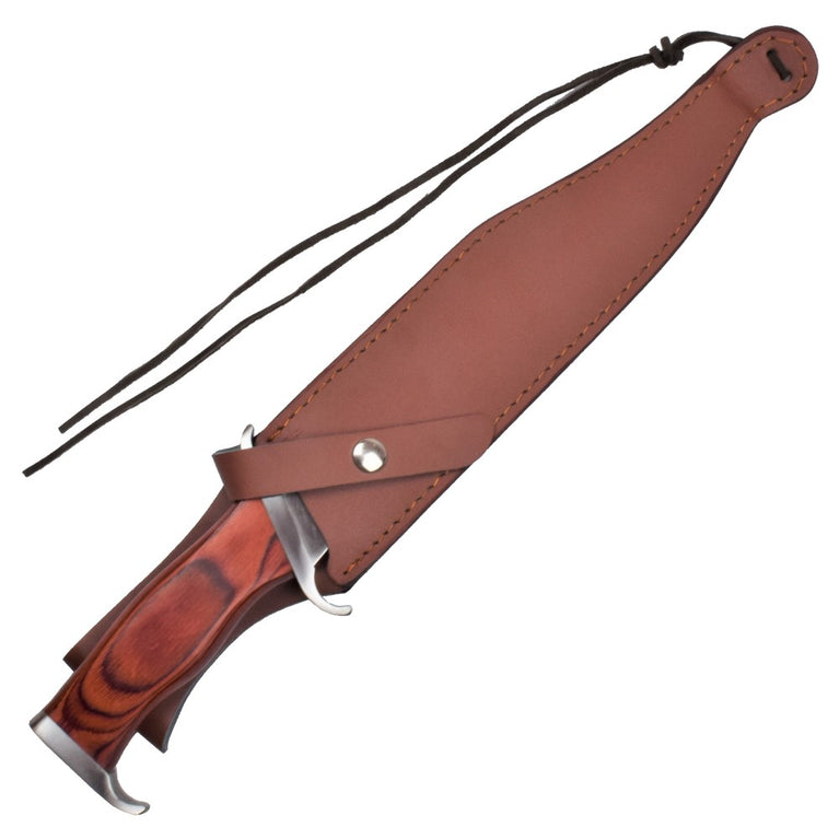 COLTELLO RAMBO III CON FODERO IN CUOIO