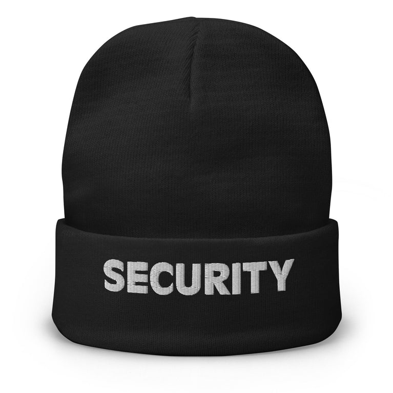 BERRETTO NERO SECURITY MILTEC