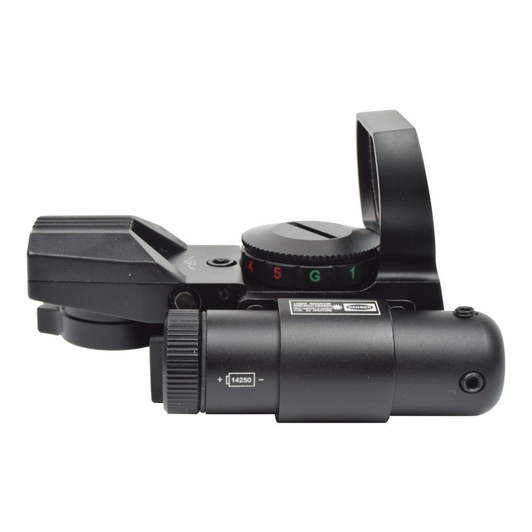 MIRINO Red DOT con laser incorporato JS TACTICAL