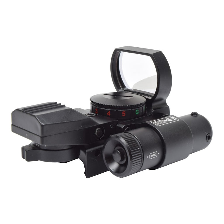 MIRINO Red DOT con laser incorporato JS TACTICAL