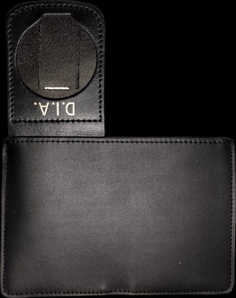 PORTAFOGLIO CON PORTA PLACCA D.I.A. IN PELLE VEGA HOLSTER