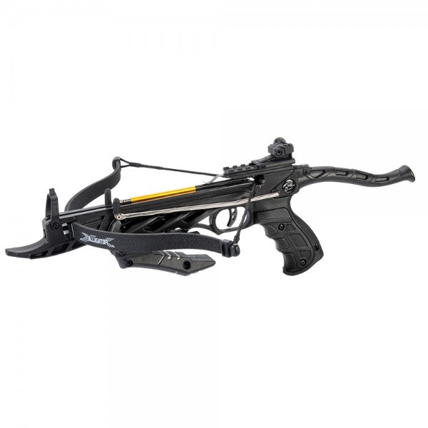 PISTOLA BALESTRA RICURVA ALLIGATOR TCS1 80 LIBBRE NERA MAN KUNG