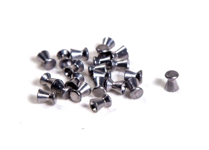 PIOMBINI HOBBY FLAT 500 PEZZI 4,5 PIOMBINI A/C (g 0.49 gr 7.56) OLYMPIA